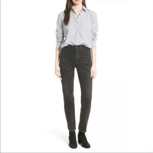 Vince High Waisted Vintage Straight Jeans